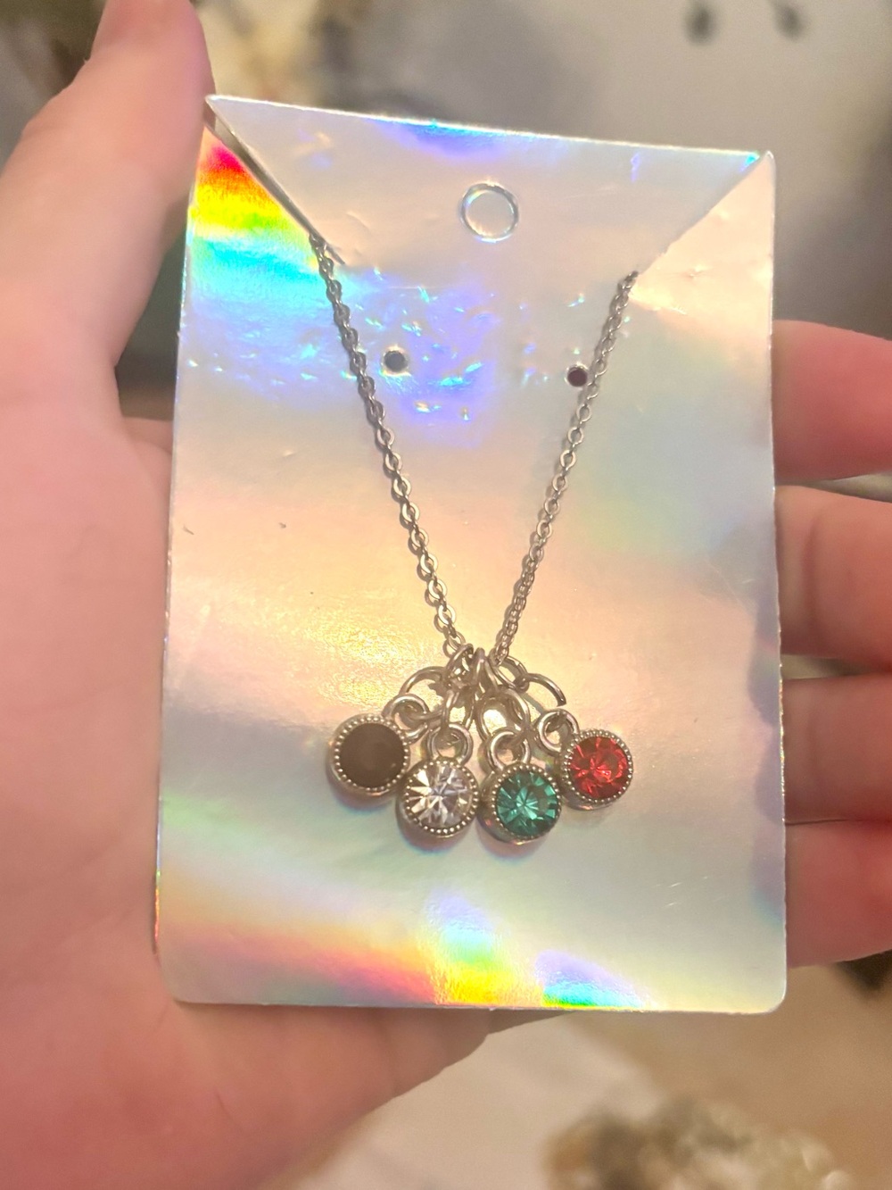NEW Multi-Color Charm Necklace -